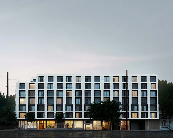 Russell Street Mixed-Use Building — Mixed-use and Multifamily Structural Engineering, Portland, OR