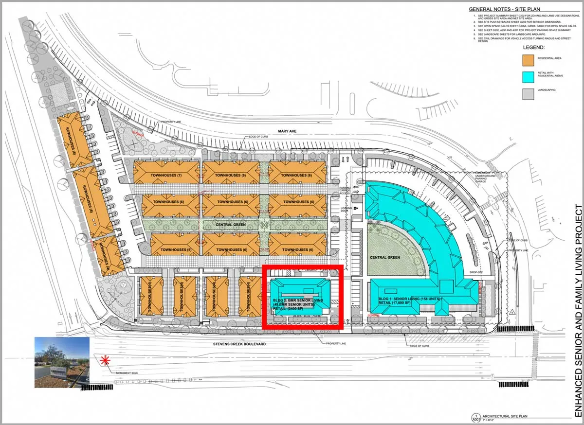 Westport Affordable Senior Apartments — Mixed-use and Multifamily Structural Engineering, Cupertino, CA