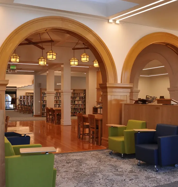 Pacific Grove Library Renovation — Historic and Institutional Structural Engineering, Pacific Grove, CA